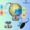 Gleneagles Illuminated Globe for Kids 25cm – Plug-In Light Up