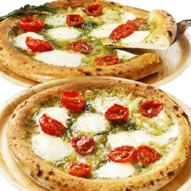Green Pizza Genovese 9" x 2 Vegan Pizza Vegetarian Plant Base