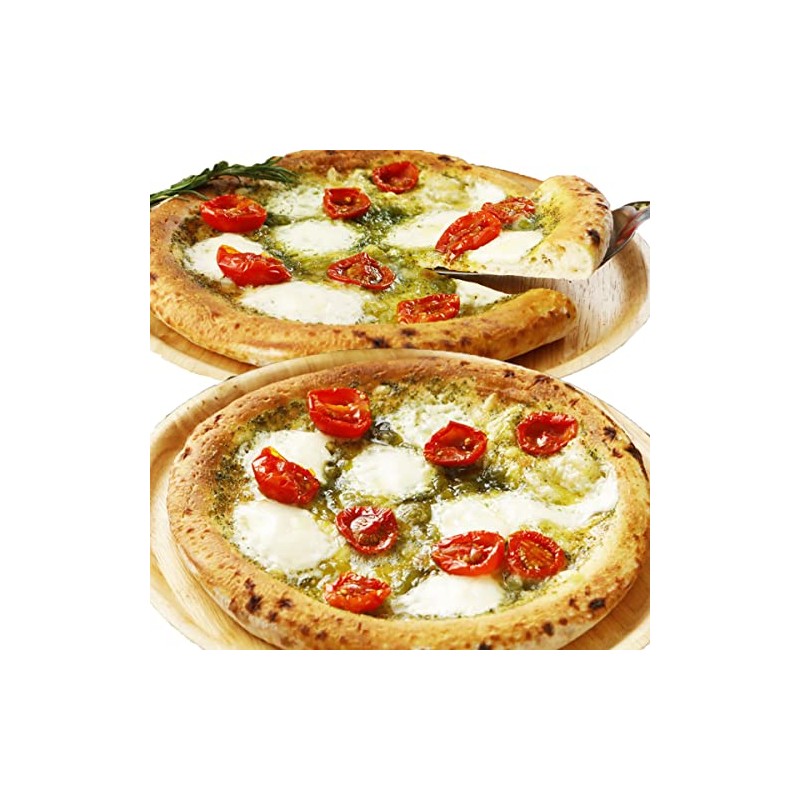 Green Pizza Genovese 9" x 2 Vegan Pizza Vegetarian Plant