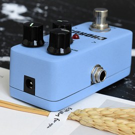 KOKKO FCH2 CHORUS Electric Guitar Effect Pedal Portable Guitar Effector Mini Single Electric Guitar Effect Pedal Analog Effect with Speed/Depth/Mix 3 Control Knobs True Bypass for Electric Guitar - CHORUS