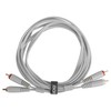 UDG Audio Cable Set RCA - RCA White Straight 1.5m,