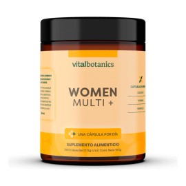 Multivitamnico para Mujer Women Multi  con 200 capsulas a base de Colgeno Hidrolizado, cido Flico, Biotina, Complejo B, Calcio, Hierro, Maca,...      