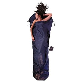 Cocoon Silk-Cotton MummyLiner (Tuareg, 95-Inch x 35/22-Inch)