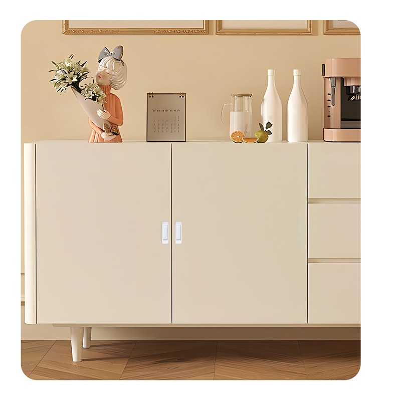 Septe 4PCS Adhesive Cabinet Handles (White)