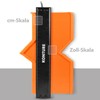Eaxus® Professional Contour Gauge with Lock – Contour Stencil Duplicator