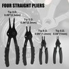 SGT Snap Ring Pliers Set,10 Pcs Internal & External Circlip