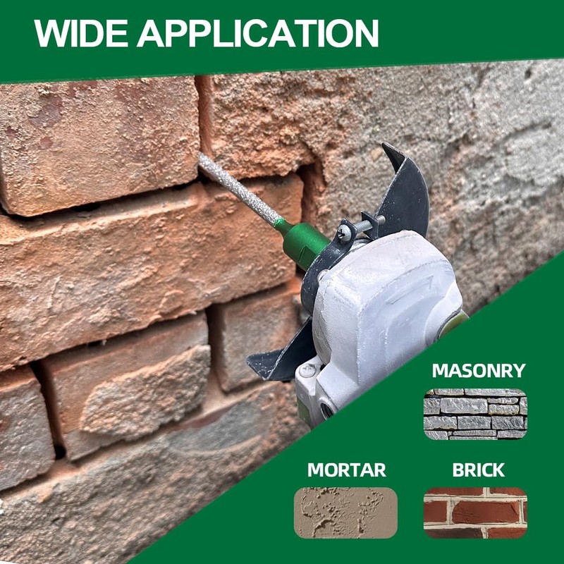KURSTOL Diamond Mortar Raking Bit - 8mm*121mm with M14 thread