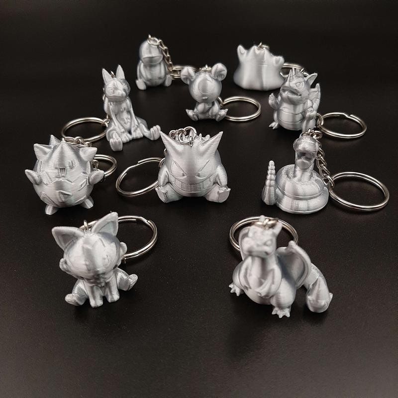 Poké Pal Keychains:_Espeon (Shiny)