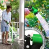 VOUNOT Flexibler Gartenschlauch 15 m, Flexibel Wasserschlauch Dehnbarer mit 10
