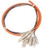 Fiber Optic Cable 1 Meter 12 Strand Multimode Low Insertion