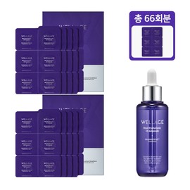 Wellage Season 3 Wellage Hyaluronic Acid Capsule Ampoule 66 servings + Ampoule 70ml Real Hyaluronic Serum / 시즌3 웰라쥬 히알루론산 캡슐 앰플 66회분 +앰플 70ml 리얼 히알루로닉 세럼