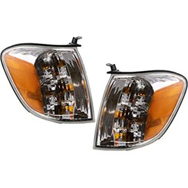 For Toyota Tundra/Sequoia 2005 2006 2007 Turn Signal Light Assembly Pair Driver and Passenger Side Double Cab Limited/SR5 Models DOT Certified TO2531147, TO2530147 | 815100C030, 815200C030