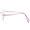 FONEX Titanium Glasses Frame,Rimless Frameless Optical Eyewear Eyeglasses for Men