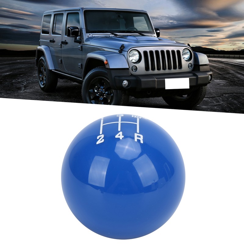 M12x1.25 Gear Shift Knob Head 5Speed WearResistant with 3 Adapter