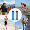 WEMEET 2Pack Soft Flask, 8.5oz Collapsible Soft Water Bottle, 250ml