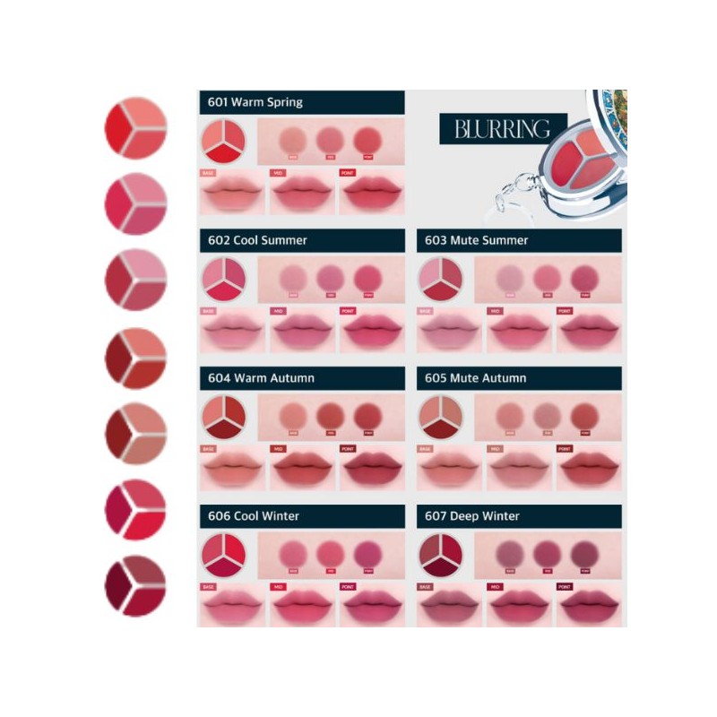 DINTO Blurring Time to Kiss and Blush 1ea, Color:605 Mute