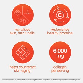 Youtheory Advanced Collagen - , mg Collagen - with Vitamin C - for Hair, Skin & Nails - Collagen Supplements for Women and Men -  Tablets