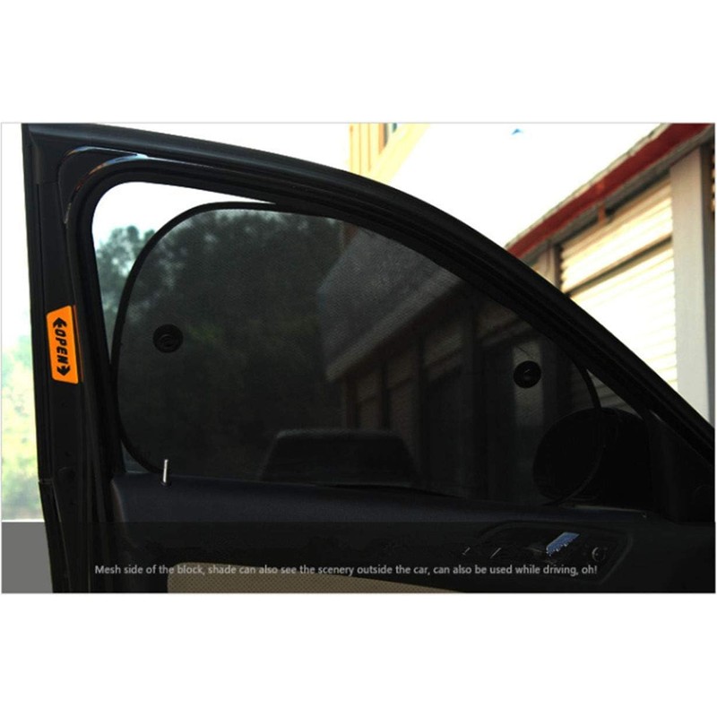 MASO Car Side Window Sun Shade with Suction Cup Easy