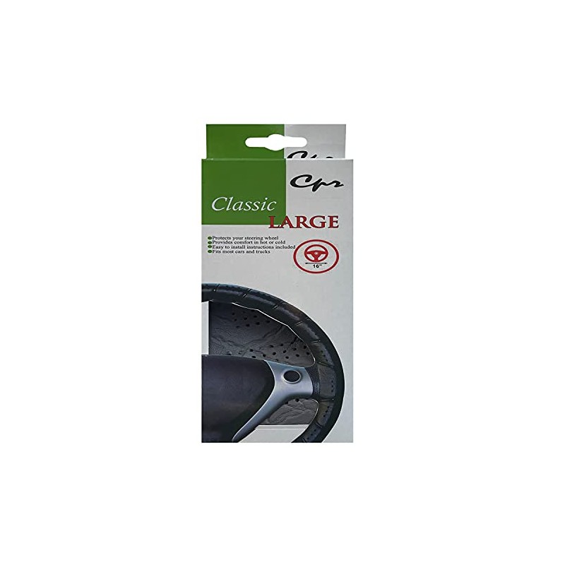 C.P.R. DIY Classic Grip Synthetic Leather Old School Wrap Steering
