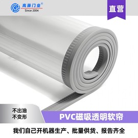 Custom PVC Plastic Soft Door Curtain for Entryway Screen Door Solid Thickness 1.6mm 3ea