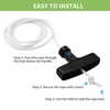 2-Pack Pull Cord 3.9 ft with Recoil Starter Handle, 4.0mm