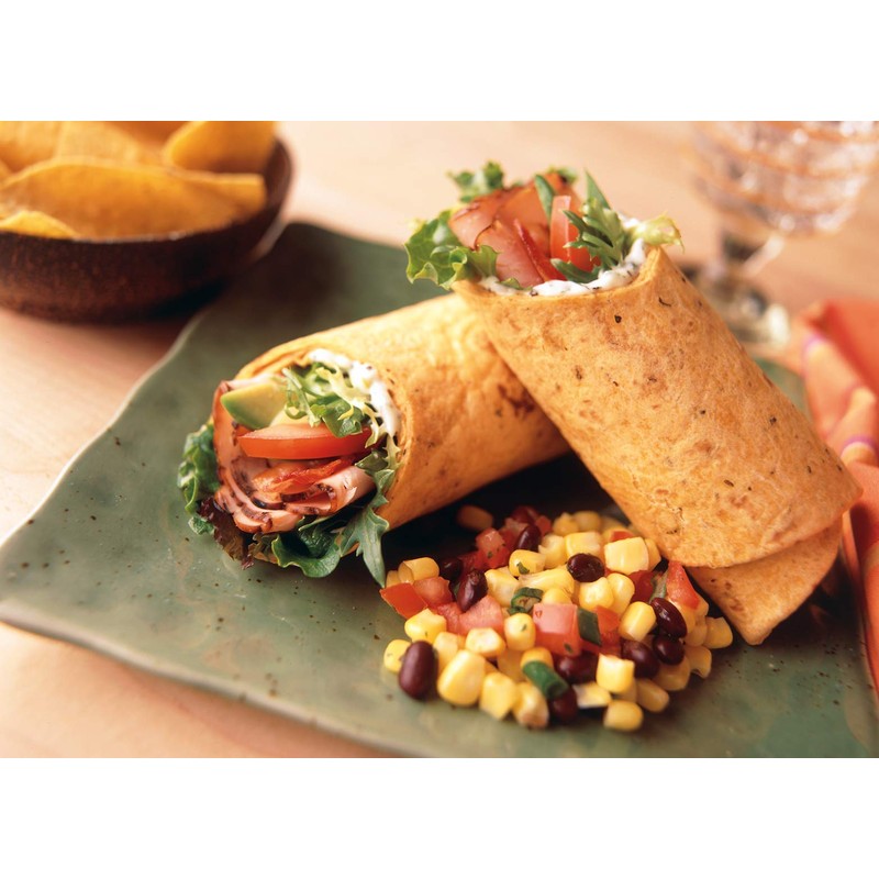 Olé Xtreme Wellness® Tomato & Basil | 8" Size Flour