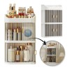 Organizador De Maquillaje 3 Capas Con Puerta Transparente
