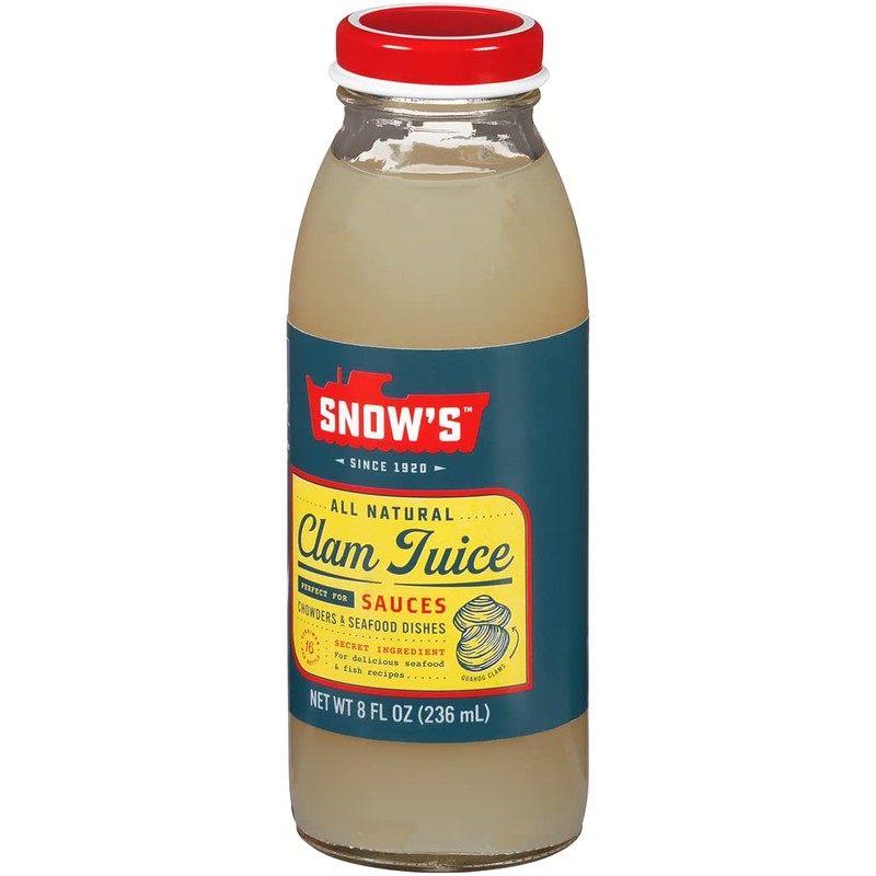 Snow's All Natural Clam Juice, 8 Fl Oz