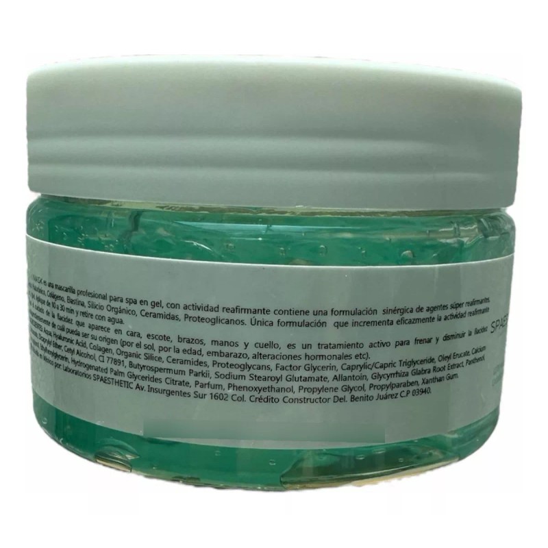 Spaesthetic Mascarilla Reafirmante En Gel De 240 Gr