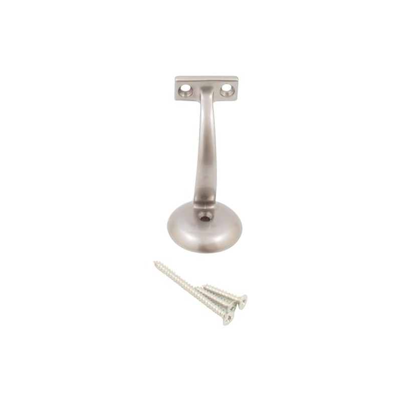 Stone Harbor Hardware Heavy-Duty Extended Handrail Bracket with 2-1/8" Round