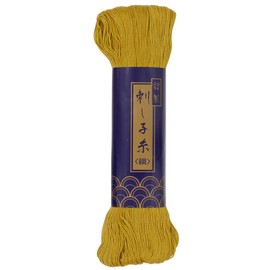 Dharma 01-2110 Sashiko Thread, Fine Line, 566.9 ft (170 m), Col.3, Gold Tea