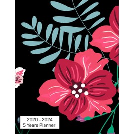 2020 - 2024 5 Years Planner: Five Year Planer Appointment Calendar, Business Planners, Agenda Schedule Organizer Logbook and Journal 8.5 x 11 inch