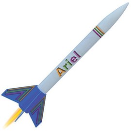 Ariel Flying Model Rocket - Quick Assembly Kit
