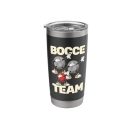 Dabbing Bocce Ball Team with Jack Bocci Dab Game Bocce Stainless Steel Insulated Tumbler