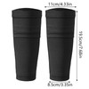 Pistha 3 Pairs Kids Youth Soccer Shin Guard Sleeves Breathable