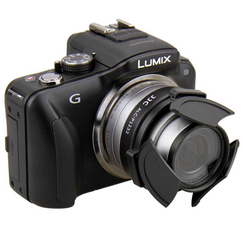 JJC LUMIX G VARIO 12-32mm/3.5-5.6 Dedicated Auto Lens Cap ALC-P1232
