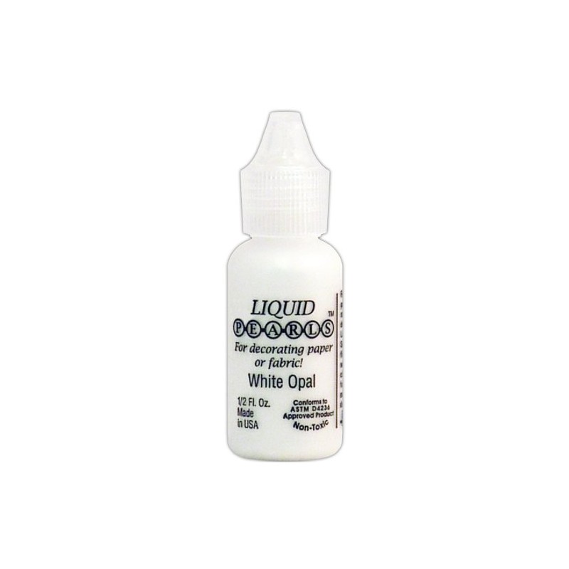 Ranger LPL-02062 Liquid Pearls Glue 1/2-Ounce, White Opal