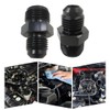 YKISON Upgraded 6AN Power Steering Fittings 5/8-18 and 11/16-18 Inverted