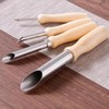 AIMALL 4Pcs Round Hole Cutters, Stainless Steel Pottery Tools, Precision