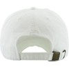 KBSV-083V WHT Daddy Dad Hat Baseball Cap Vintage Distressed Classic