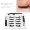 5 Pairs Magnetic Eyeliner Eyelash Kit Easy to Apply Natural