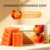 O'CHEROL 5 PCS Persimmon Soap Bar for Body Odor Control,