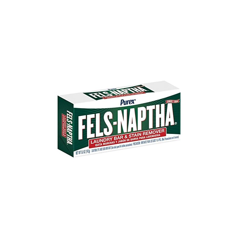 Fels Naptha Laundry Soap Bar & Stain Remover - Pack