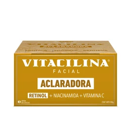 Crema Facial Vitacilina Aclaradora Día, Noche con Retinol 100 g