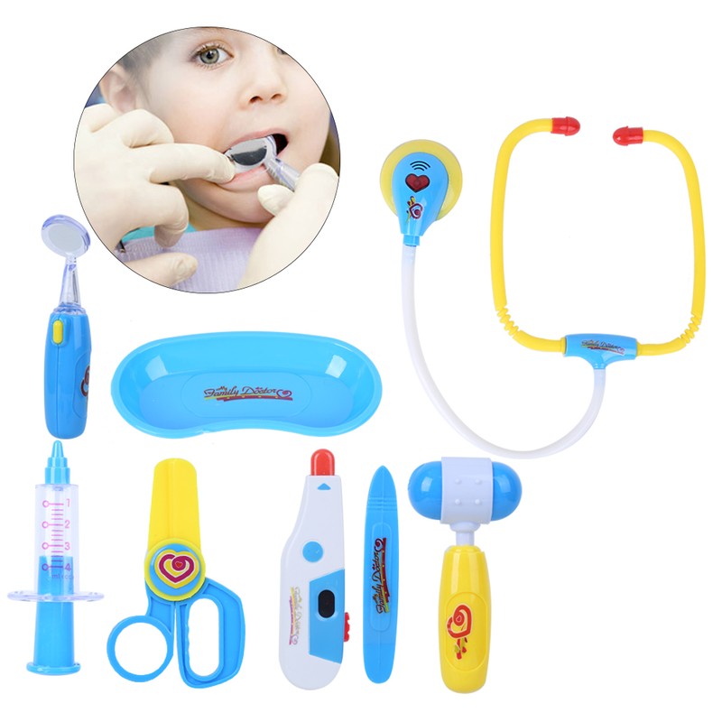 Children Doctor Playset Educational Pretend Play Tool Preschool Role Playing