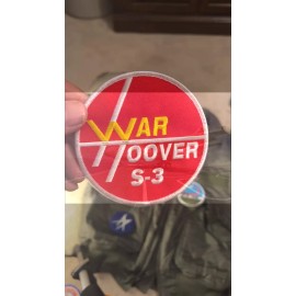 WAR HOOVER S-3 Patch – Sew On, 4 inch
