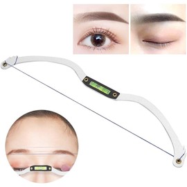 Hilo para Cejas Regla de marcador de línea profesional Herramienta de posicionamiento de tatuaje de cejas Herramienta de mapeo de de cejas con hilo de mapeo para con forma de