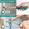 HYCHIKA Ratcheting Screwdriver 16-in-1 Multi Bit Screw Driver, Ratchet Screwdriver