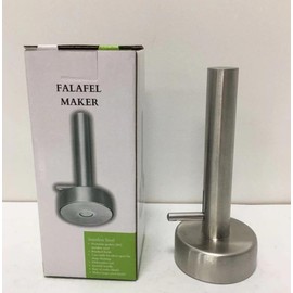 Stainless Steel Meatball Scoop Press with Non-Stick Design, Easy to Use & Clean, Durable Kitchen Tool for Uniform Meatballs, Falafel, and Cookie Dough (1-Pack) ﻿