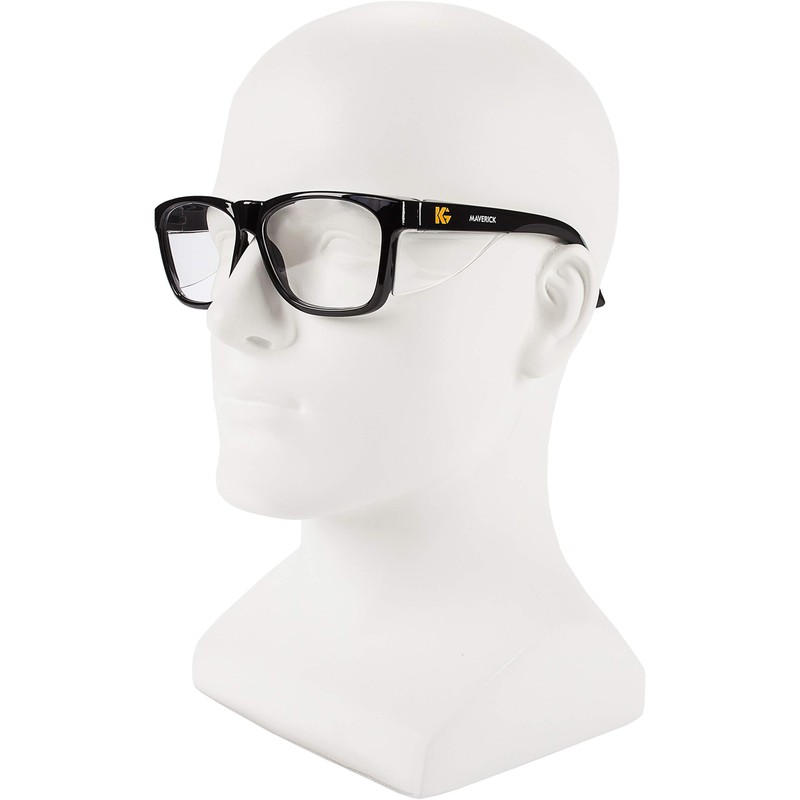 Kleenguard Maverick anteojos de seguridad con escudos laterales integrados (1